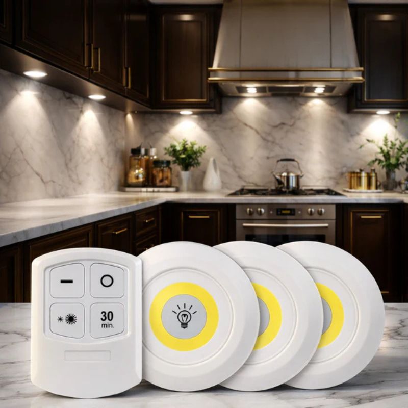 LED Tap Light With Remote Control