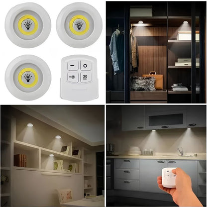 LED Tap Light With Remote Control
