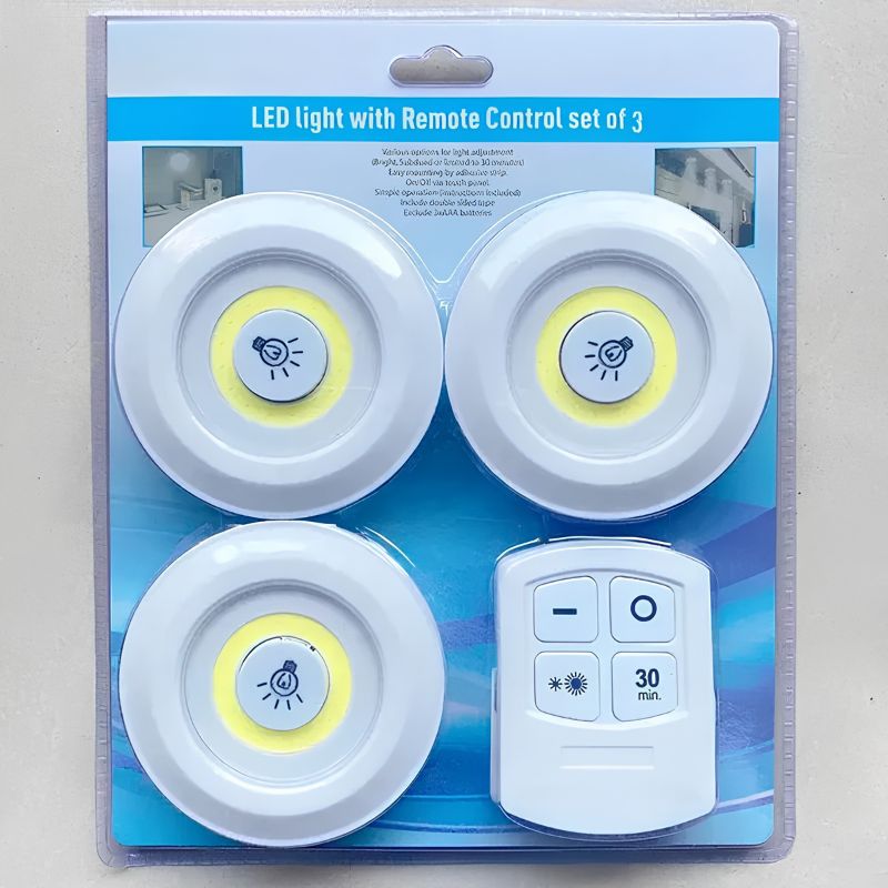 LED Tap Light With Remote Control