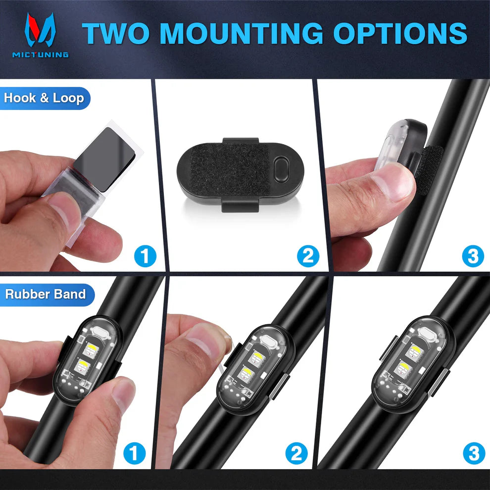 Wireless Car LED Strobe Light With Remote
