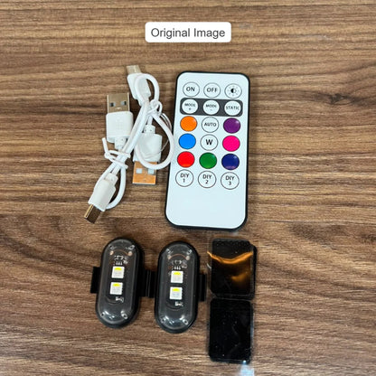 Wireless Car LED Strobe Light With Remote