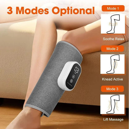 CircuRelief 3 Mode Air Compression Calf Massager – Adjustable Leg Massage for Circulation & Relaxation