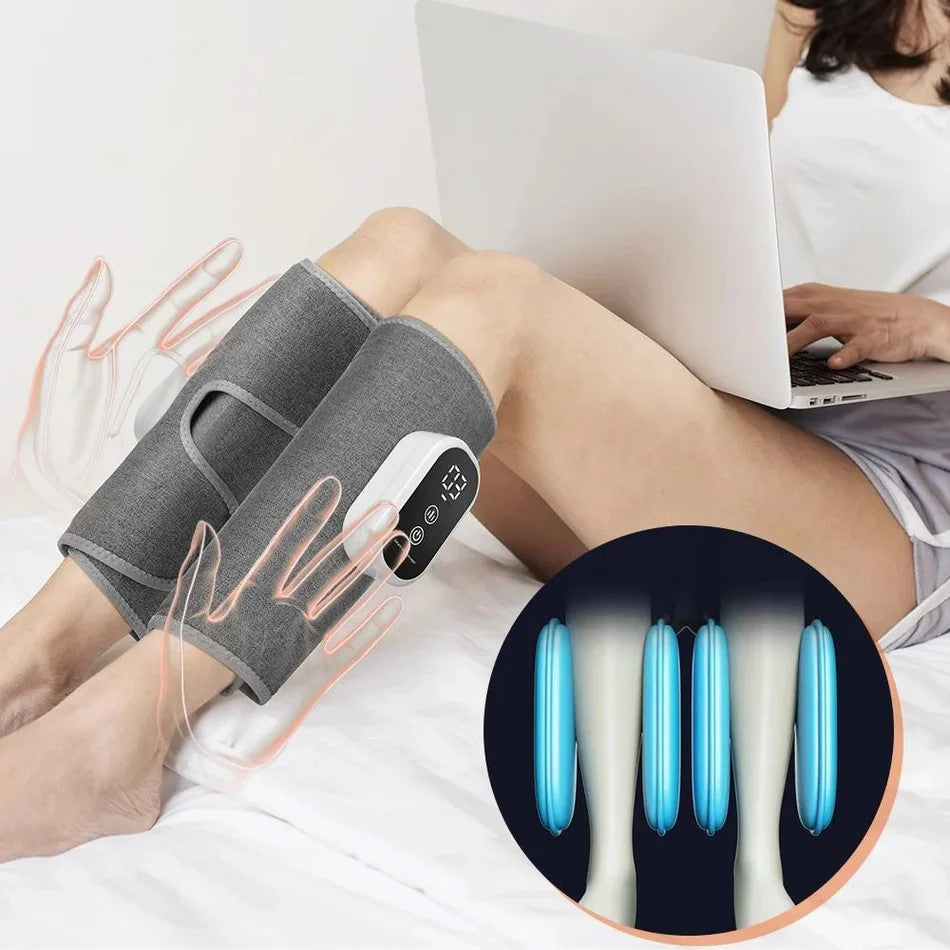CircuRelief 3 Mode Air Compression Calf Massager – Adjustable Leg Massage for Circulation & Relaxation