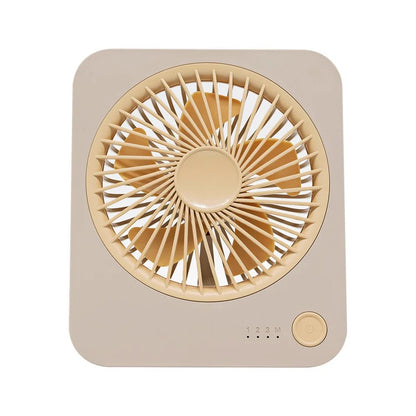 Mini 3-Speed Colorful Desktop Fan – Portable Table Cooling Fan (Random Colors)