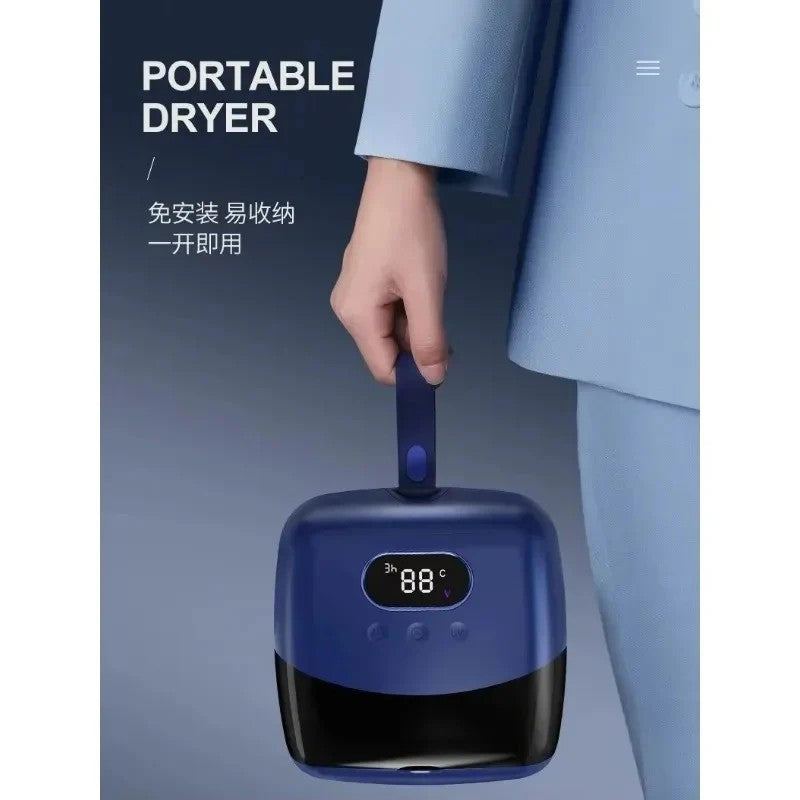 Mini Portable Folding Clothes Dryer – Smart Automatic Garment Dryer for Travel & Home Use