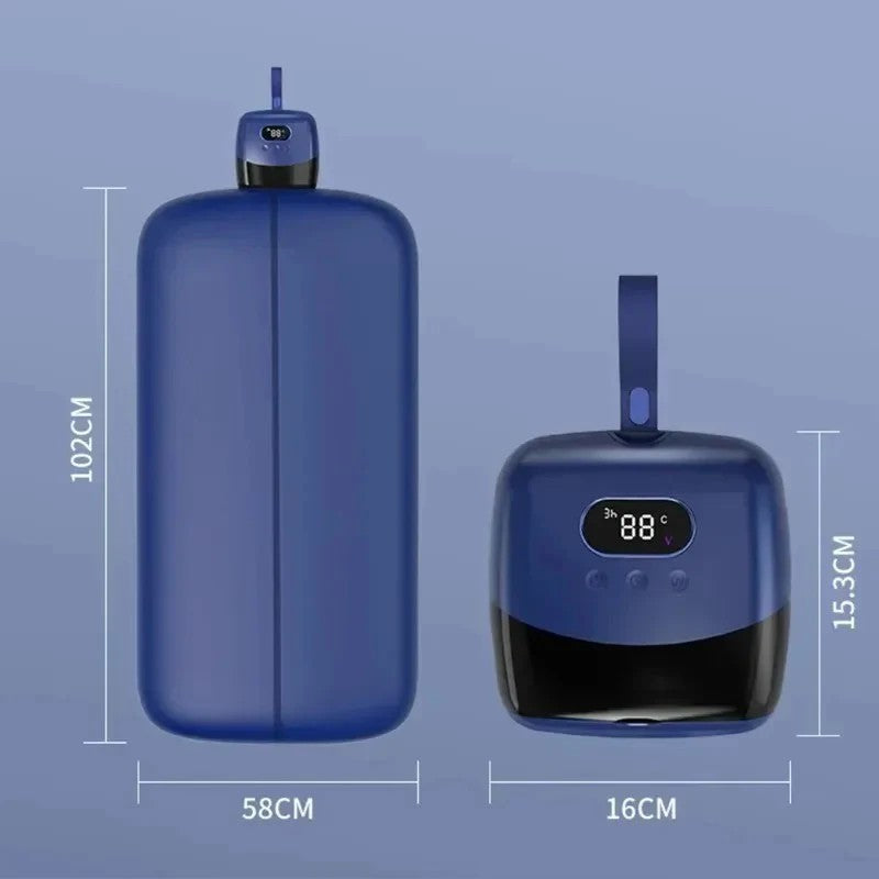Mini Portable Folding Clothes Dryer – Smart Automatic Garment Dryer for Travel & Home Use