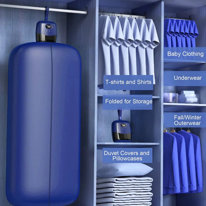 Mini Portable Folding Clothes Dryer – Smart Automatic Garment Dryer for Travel & Home Use