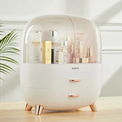 Premium Ecoco Dustproof Cosmetic Storage Organizer – Elegant Makeup Organizer Box