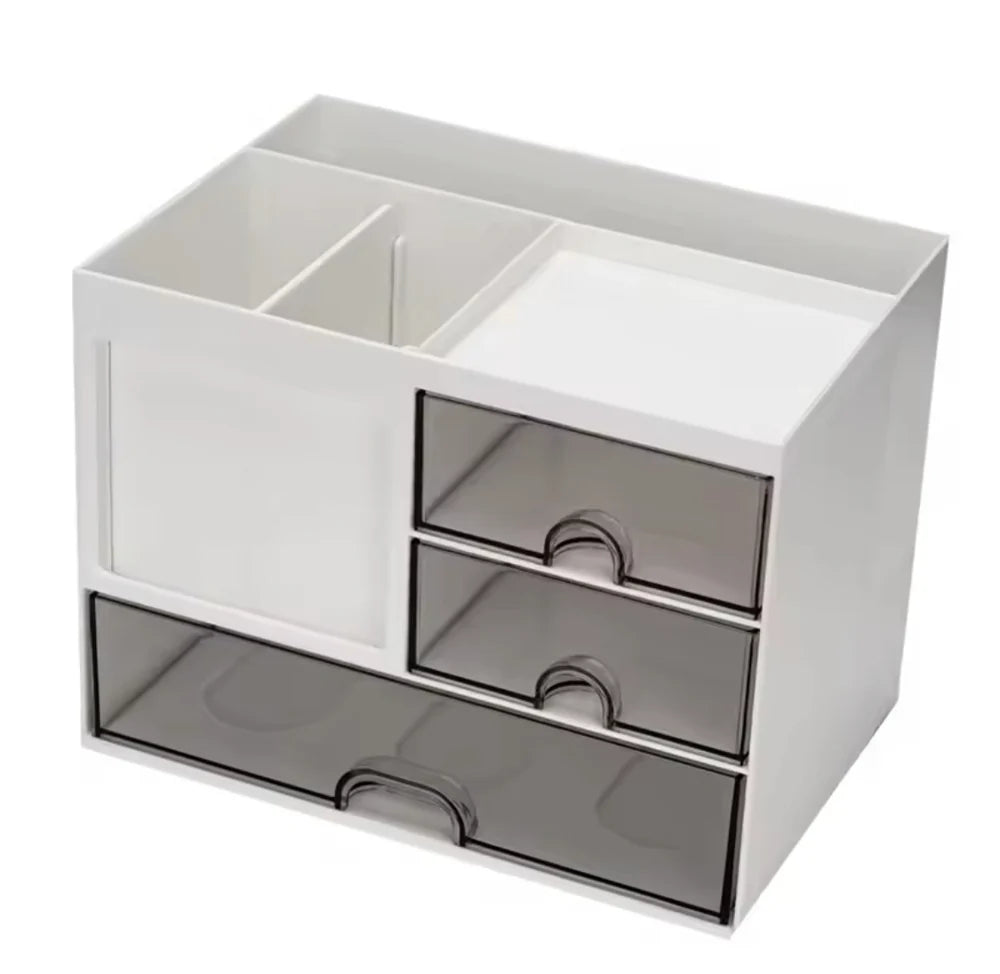 Tabletop Cosmetic & Stationery Organizer – Multi-Purpose Storage for Desk & Vanity