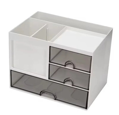 Tabletop Cosmetic & Stationery Organizer – Multi-Purpose Storage for Desk & Vanity